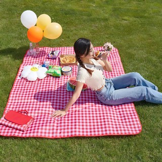 Thảm picnic chống thấm gấp gọn 140x190cm | Thảm dã ngoại đi biển cắm trại du lịch trải sàn tiện lợi