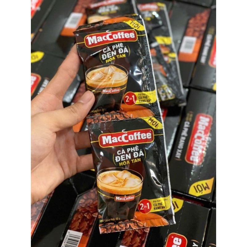 Siêu Phẩm 3 HỌP cà phê ĐEN ĐÁ #Maccoffee (Cà Phê PHỐ)