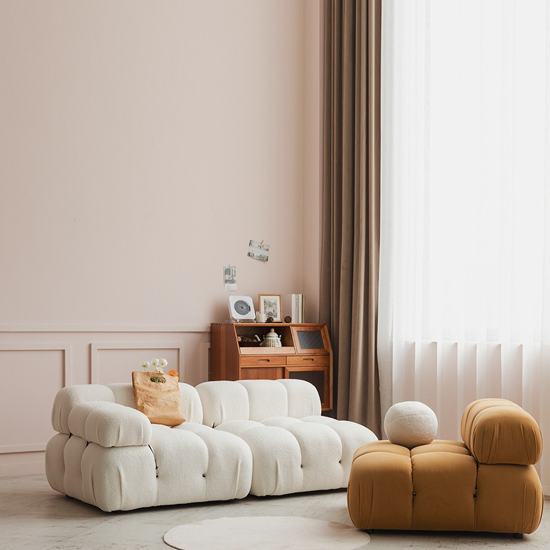 Sofa băng phòng khách NHU Y DECOR ghế sofa phong cách hàn quốc, chât lượng tặng kèm gối, nhấn múi decor hottrend