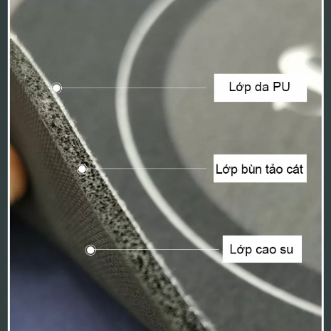 Thảm Lau Chân Nhà Tắm - Nhà Vệ Sinh - Silicon cao cấp Siêu Thấm Hút Nước (40x60cm) - Thảm Chùi Chân Đế Cao Su