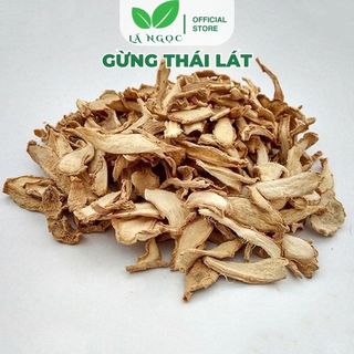 Gừng Thái Lát Lá Ngọc Hỗ Trợ Tiêu Hóa, Giảm Cảm Cúm Gói 500g