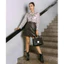 Túi ONTHEGO size 25-36-41cm hoa nâu hàng QC cao cấp