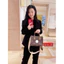 Túi ONTHEGO size 25-36-41cm hoa nâu hàng QC cao cấp