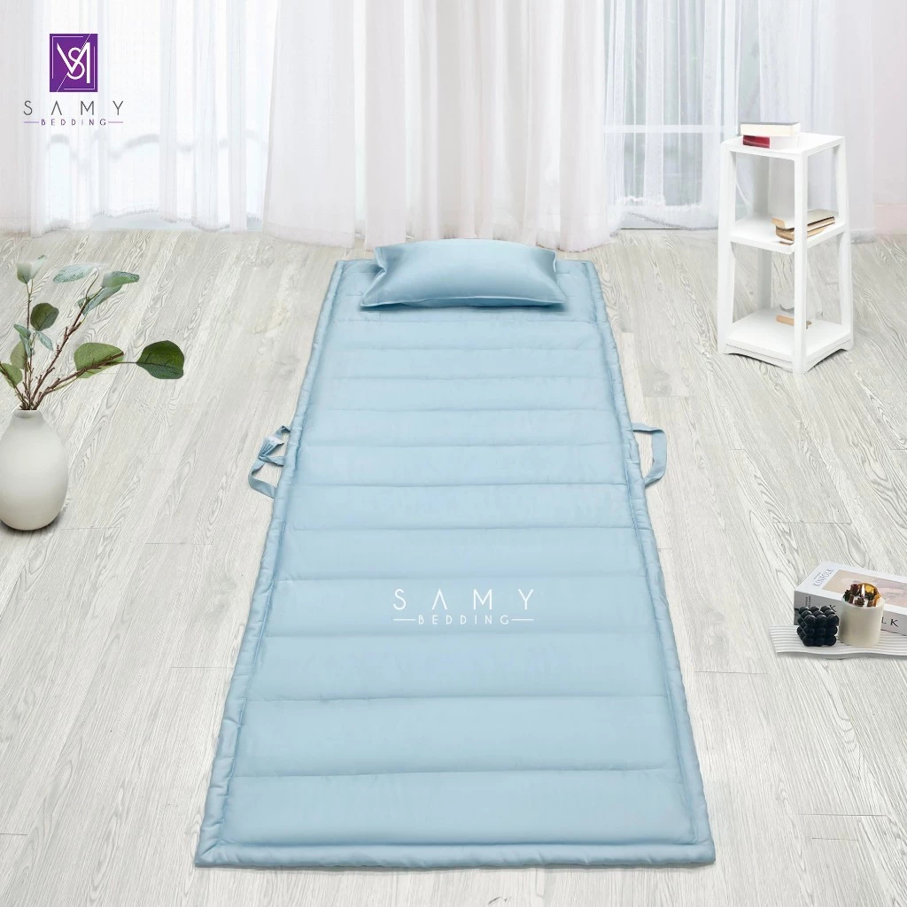 Ảnh Nệm topper ngủ văn phòng đa năng gấp gọn Samy Bedding êm ái chống thấm. 1