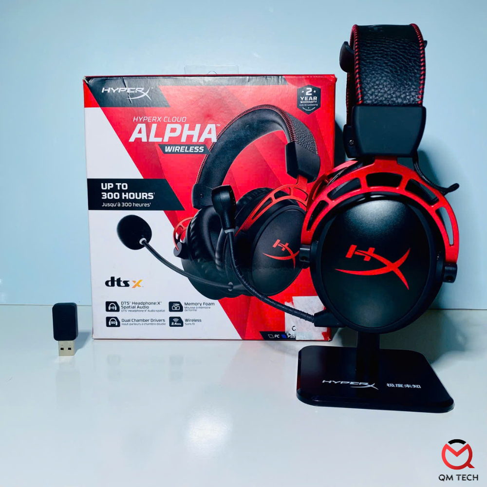 Tai nghe Gaming HyperX Cloud Alpha Wireless QMTECH STORE