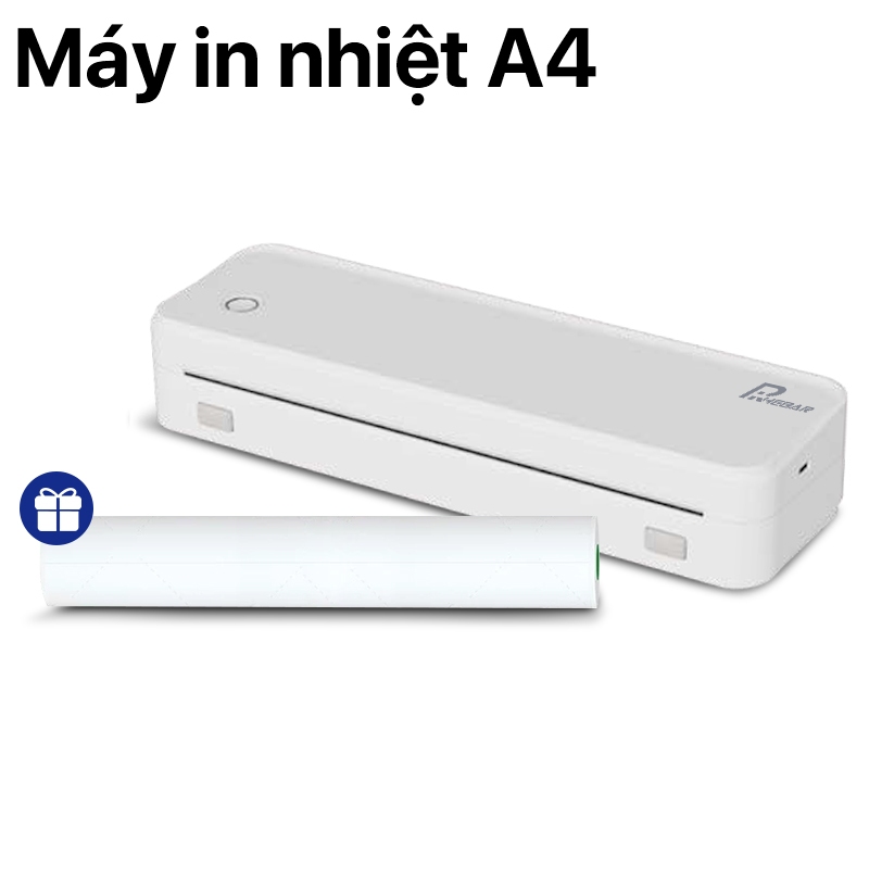 Beeprt Máy In Nhiệt Khổ A4 Không Mực - Kết Nối Bluetooth/USB, Hỗ Trợ Android/iOS, In Đa Định Dạng | BigBuy360 - bigbuy360.vn