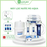 Máy lọc nước RO không vỏ tủ AQUA 4 8 9 10 cấp lọc , máy lọc nước RO lắp gầm bếp chính hãng AQUA — ảnh 1