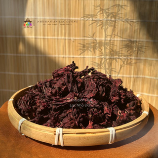 50g Hoa Atiso đỏ nguyên bông sấy khô, hoa Bụp Giấm, hoa Hibiscus, trà hoa, làm siro