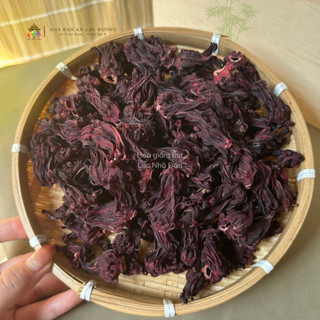 50g Hoa Atiso đỏ nguyên bông sấy khô, hoa Bụp Giấm, hoa Hibiscus, trà hoa, làm siro