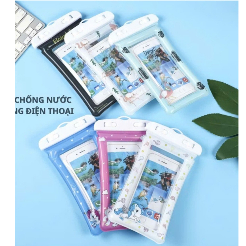 Túi Chống Nước Điện Thoại, Túi Bảo Vệ Điện Thoại Trong Suốt Tiện Lợi Dùng Khi Đi Biển, Đi Bơi