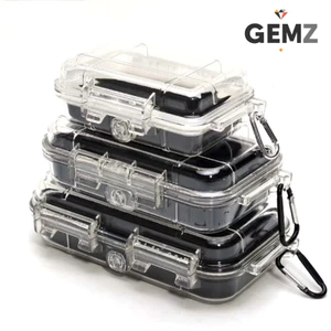 GEMz Hộp Lưu Trữ kín, Hộp Cắm Trại chống sốc trong suốt, thiết bị chuyên nghiệp ABS Hộp khô, Hộp đựng Gundam