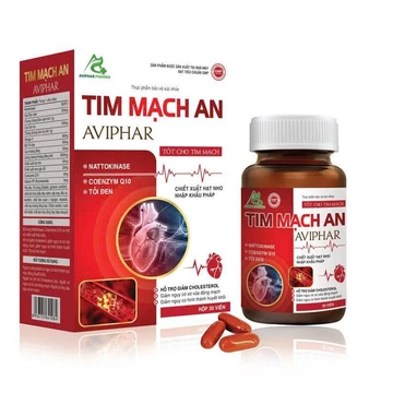 TIM MẠCH AN AVIPHAR ----Hỗ trợ giảm Cholesterol máu, hạ mỡ máu, tốt cho tim mạch