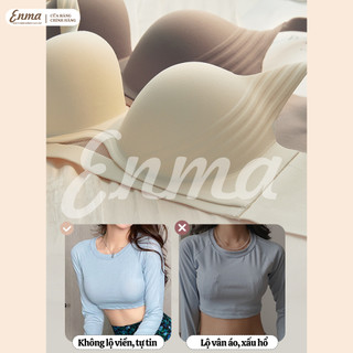 Áo Ngực Su Đúc ENMA Không Gọng Ôm Quả Tạo Khe Chống Chảy Xệ Bản Lưng To Thông Hơi Thoáng Mát BRA03