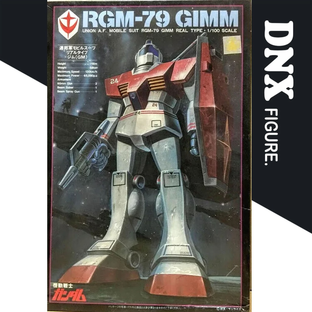 Mô Hình Lắp Ráp Gundam RGM-79 GIMM Dom Real Type 1/100 (New Seal)