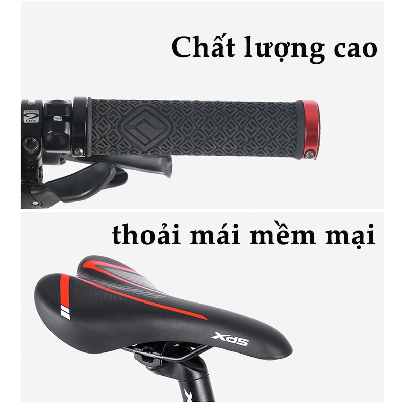 Xe đạp địa hình 26/27.5inch tốc độ có thể chuyển đổi người lớn nâng cấp giảm sóc bánh và khung