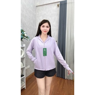 Áo chống nắng nữ PoLY lạnh 2 lớp co dãn , thoải mái , mặc mát , dễ chịu , hàng cho các bạn 40-80kg shop Long