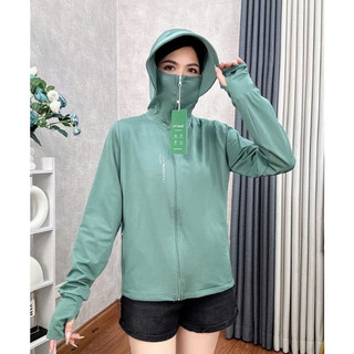 Áo chống nắng nữ PoLY lạnh 2 lớp co dãn , thoải mái , mặc mát , dễ chịu , hàng cho các bạn 40-80kg shop Long