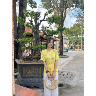 Bà Ba Tay Ngắn # Đồ Lam # Top Đồ Bộ