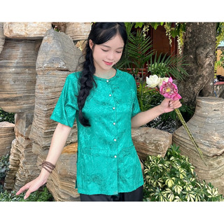 Bà Ba Tay Ngắn # Đồ Lam # Top Đồ Bộ