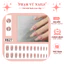 Bộ 24 Móng Tay Giả Trang Trí Làm Đẹp Nail Tặng Kèm Keo Và Dụng Cụ Gắn Móng