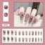 Bộ 24 Móng Tay Giả Trang Trí Làm Đẹp Nail Tặng Kèm Keo Và Dụng Cụ Gắn Móng