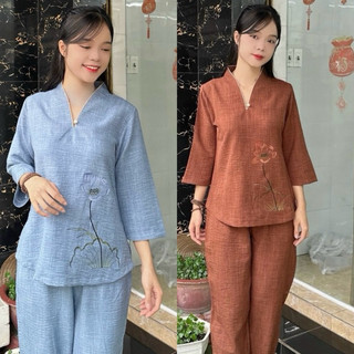 Nút Ngọc Vải Vân Mây # Đồ Bộ