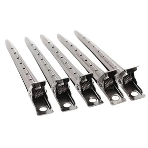 Kẹp mỏ vịt mini làm tóc chuyên dụng bằng thép không gỉ [chính hãng]