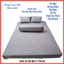Ga Giường Thun Lạnh Hàn Quốc Màu Xám – Drap Co Giãn, Đủ Size 80cm - 1m8, Giao Nhanh