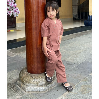 Mẫu Sen Nơ Bé # Đồ Bộ Mẹ Và Bé