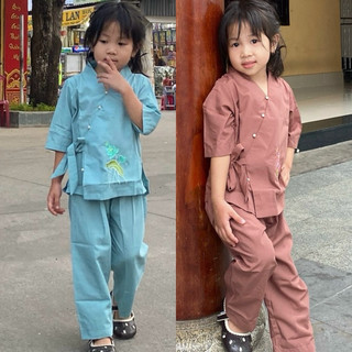 Mẫu Sen Nơ Bé # Đồ Bộ Mẹ Và Bé