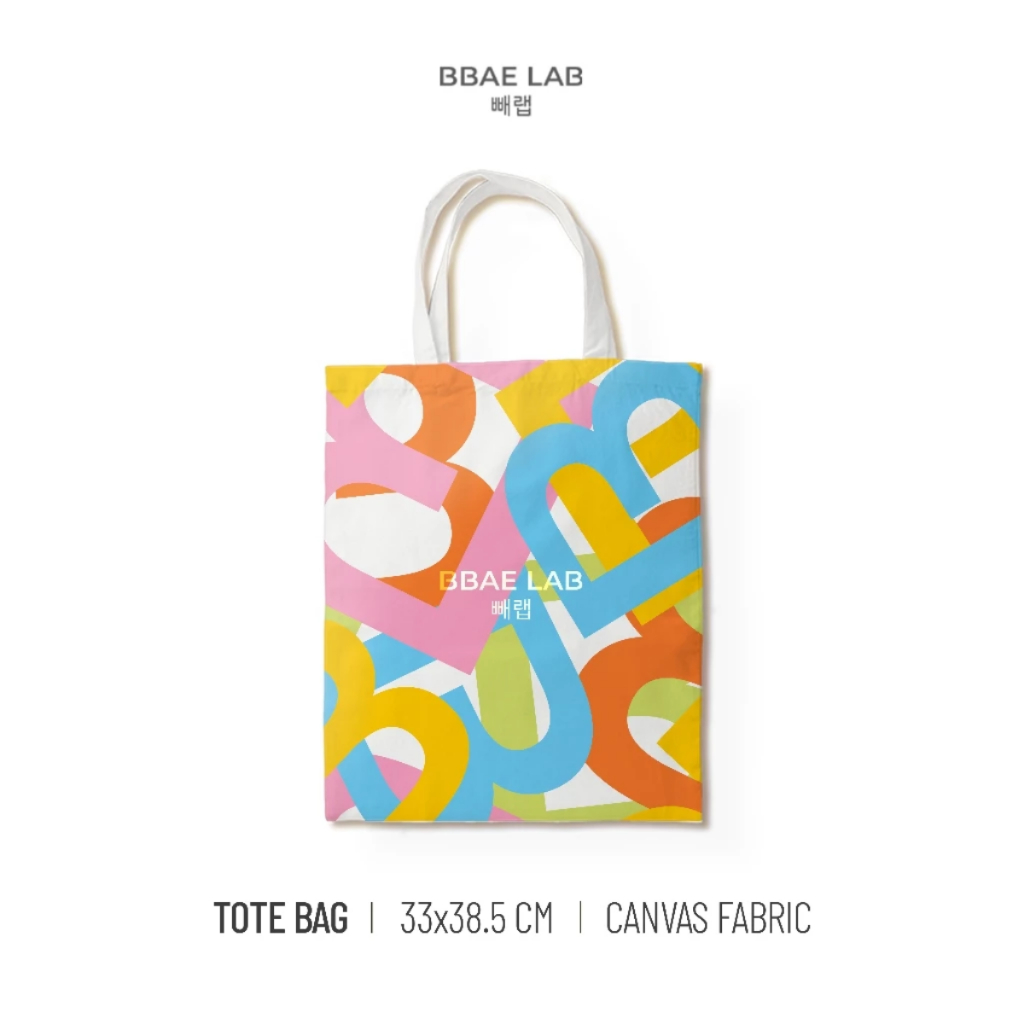 Túi tote vải bố canvas XL 40cmx30cm quà Balporo BBae / Khăn tắm quà tặng Viên Uống Men Phụ Khoa Feme