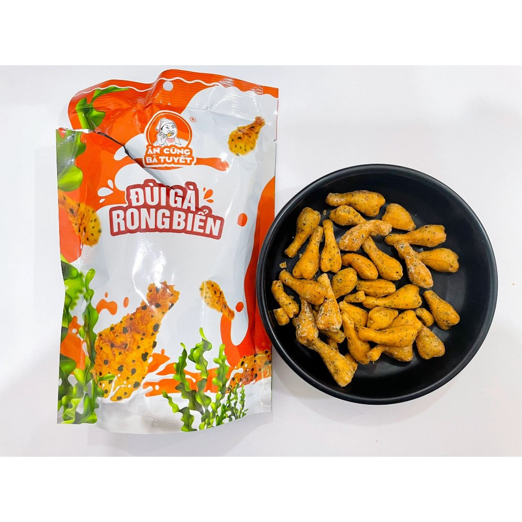 Đùi Gà Rong Biển Bà Tuyết Túi 55gr Snack Bimbim Ăn cùng bà Tuyết ...