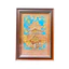 Tranh Đồng Chùa Keo - Đồng Đỏ, Dát Điểm Vàng Bạc (40x55cm) - Cửu Diệu Thiên - CK005