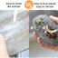 Set 10 Chiếc Khăn Vải Lưới Rửa Chén, Khăn Lau Bếp Kim Loại - Khăn Lau Bằng Vải Lưới Sợi Kim Loại.