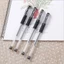 Sét 20 Bút bi nước mực gel nắp đậy 0.5mm màu xanh đen đỏ nhanh khô lâu hết mực nét viết trơn tru.
