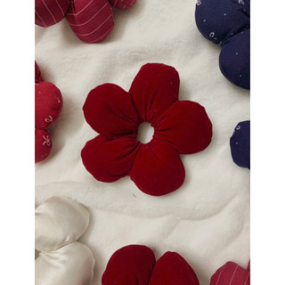 [TIEMNHABOSUA] [MẪU MỚI] Scrunchies Cột tóc bông hoa CHẦN BÔNG vải lụa bóng Hàn Quốc Style dễ thương PHONG CÁCH