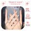 Bộ Móng Tay Giả 24 Móng Làm Đẹp Nail Tặng Kèm Dụng Cụ Gắn Móng