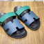 ⚡️[Hight Quality] Dép Lê Quai Ngang 1erme Chypre Sandal Epsom & Blue - Phối Màu Quai Xanh Lá Và NavY Cao Cấp Full Box