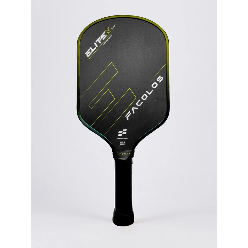 ✅ [Ship Hoả Tốc] Vợt Pickleball Facolos Elite X 14mm chính hãng - chiến binh Pickleball Pro mạnh mẽ uy lực, mặt vợt xoáy
