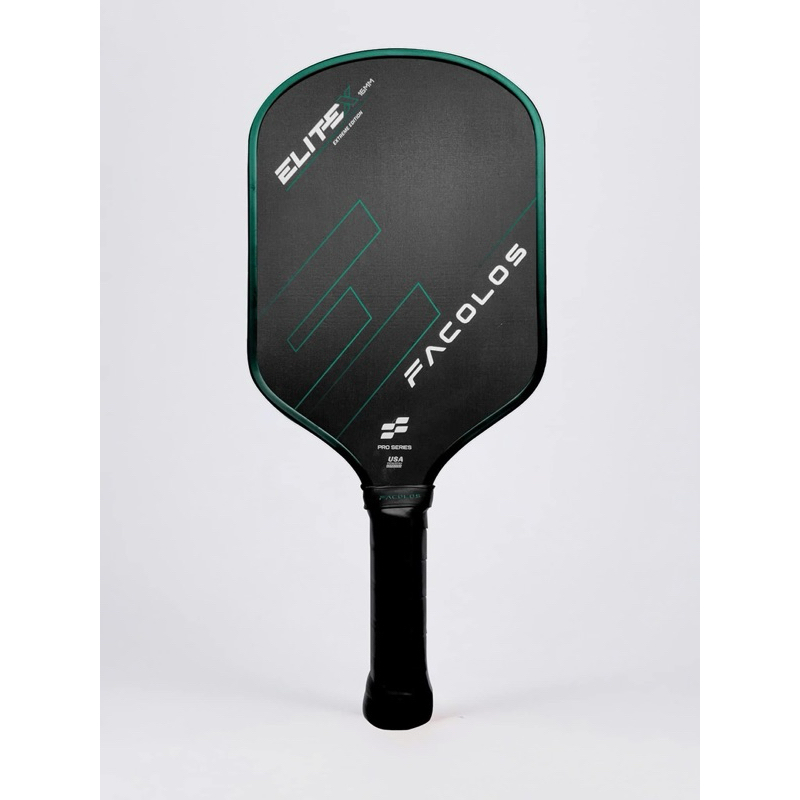 ✅ [Ship Hoả Tốc] Vợt Pickleball Facolos Elite X 14mm chính hãng - chiến binh Pickleball Pro mạnh mẽ uy lực, mặt vợt xoáy
