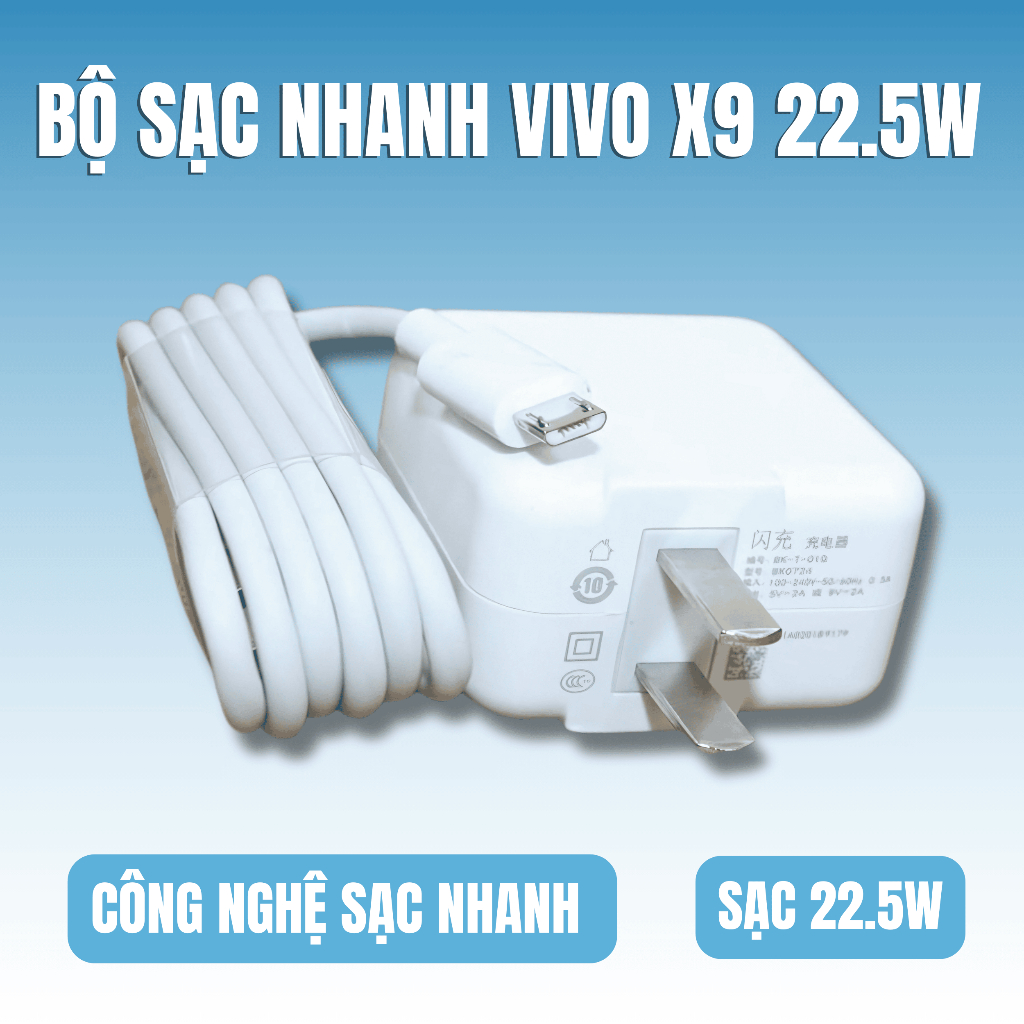 Bộ Sạc Nhanh Vivo-Xiaomi Đầy Đủ Các Dòng Hỗ Trợ Sạc Siêu Nhanh Độ Bền Cao BH 6 Tháng