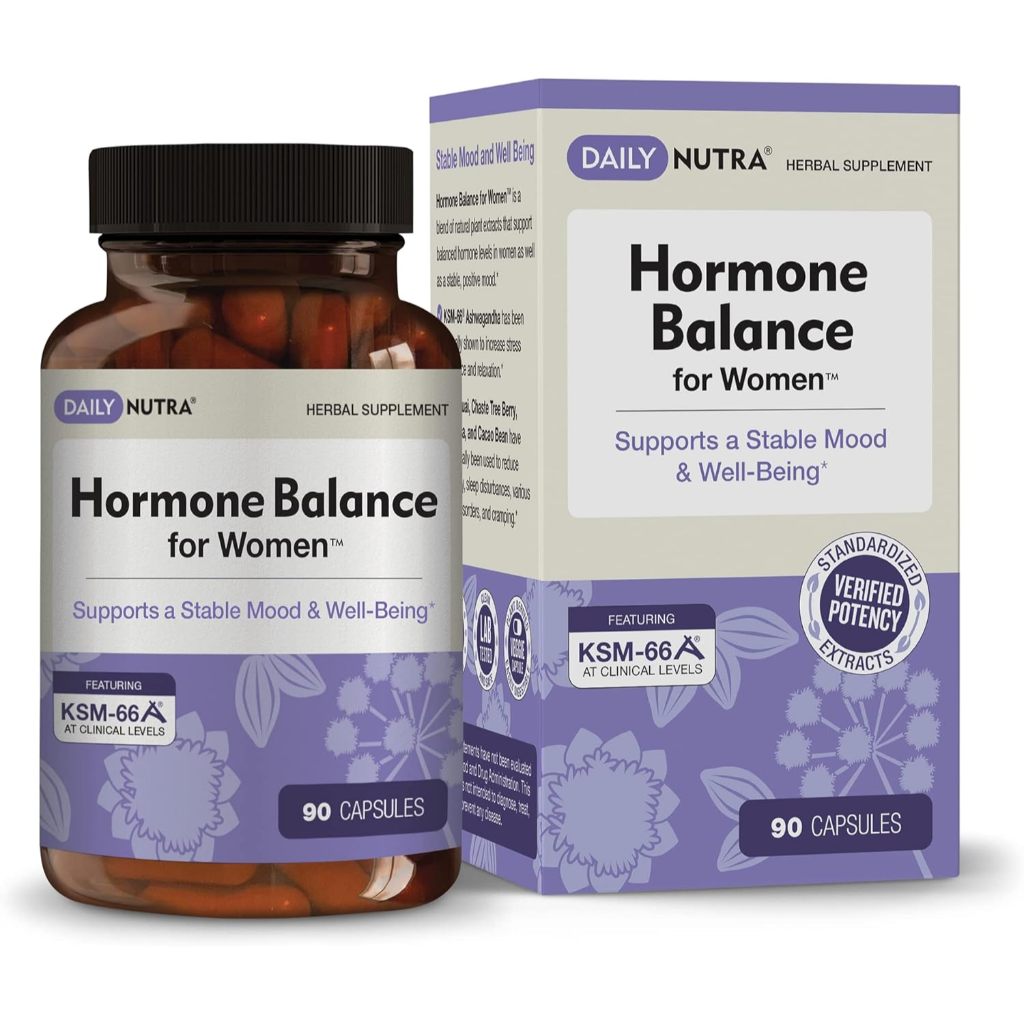 DailyNutra Hormone Balance for Women,hỗ trợ mãn kinh Thực phẩm bổ sung tâm trạng