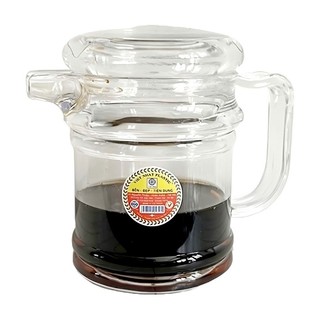 Lọ Đựng giấm mắm dầu ăn cao Trong suốt có vòi rót, có quai, nắp tiện lợi