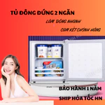 Tủ Đông Đứng mini 23 Lít làm đá, trữ sữa cho bé, trữ thực phẩm, tiết kiệm điện, tủ đông chính hãng, bảo hành 1 năm — ảnh 1