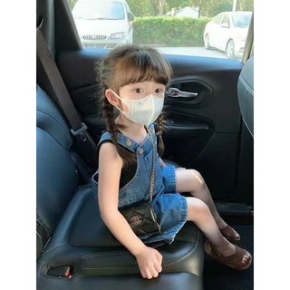 Yếm jean cho bé trai bé gái từ 1 - 8 tuổi phong cách han quốc