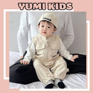 Đồ liền thân juit bé trai bé gái phong cách hàn quốc