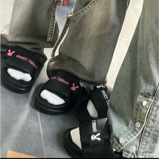 [ ĐẾ CAO CẤP ] Dép Nữ Rabbit Town quai dán xé cute cho nữ, tặng kèm vớ , đế dép chuẩn hãng / Bảo Hành Ka Bán Dép