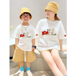 Áo Phông thun độc lập tự do hạnh phúc gia đình, hội nhóm, team z chất vải mềm mát chữ ta tb1257