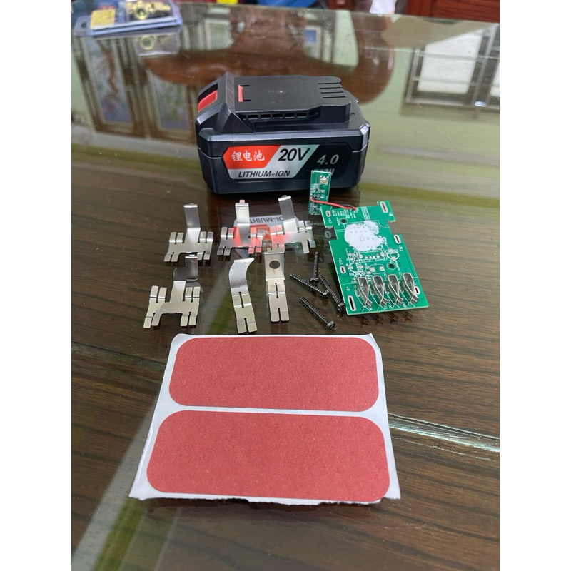 Product image Vỏ mạch pin Dongcheng 20V-4ah 10cell Vỏ , mạch 10 cell