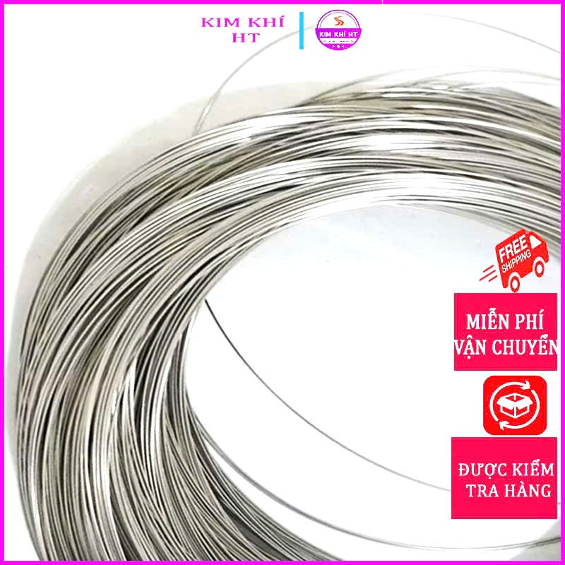 Dây hàn inox 1kg - que hàn bù inox SUS304 1mm - dây buộc inox | Shopee ...